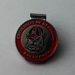 Georgia Bulldogs Coin Magnetic Golf Ball Marker Double Sided Evergolf
